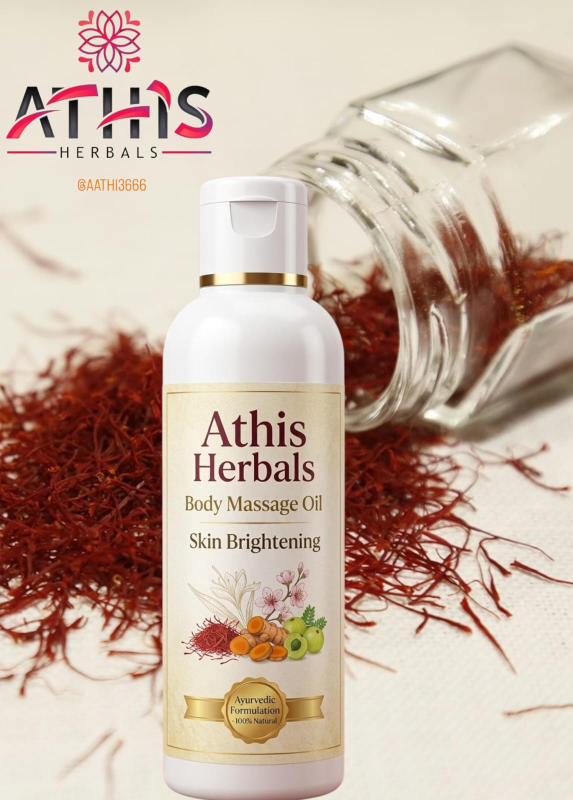 Body Skin Brightening Oil